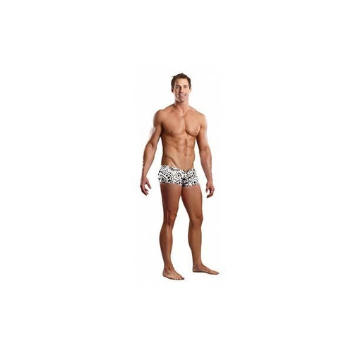 Male Power Zipper Short White Xl