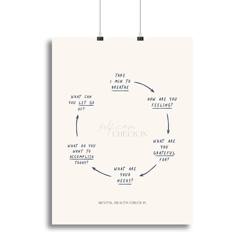 Checkin Canvas Print or Poster