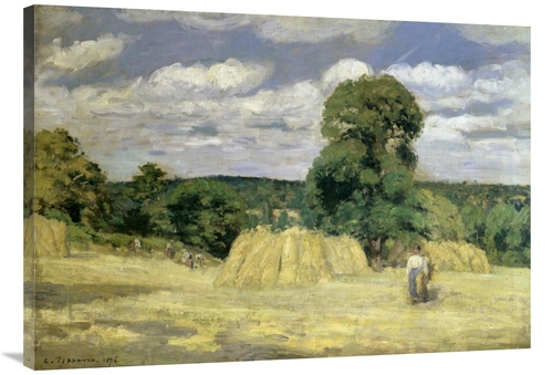 Global Gallery GCS-279437-40-142 40 in. The Harvest at Montfoucault Ar
