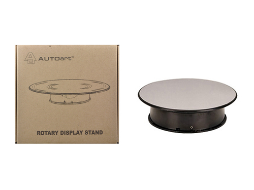 Rotary Display Turntable Stand Small 8 inches with Mirror Surface for