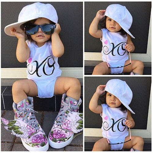 2016 Hot Kids Baby Girl Clothes Summer Cotton