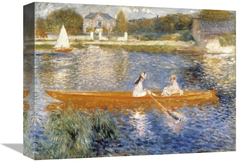 Global Gallery GCS-279683-16-142 16 in. The Seine at Asnieres Art Prin