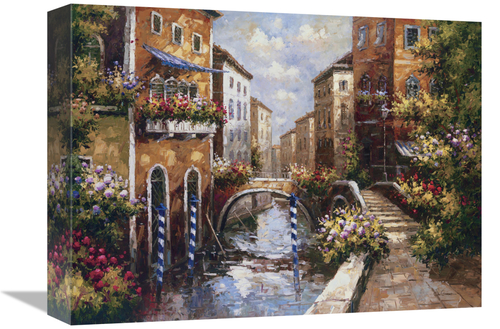 Global Gallery GCS-124184-1216-142 12 x 16 in. Venice in Spring Art Pr