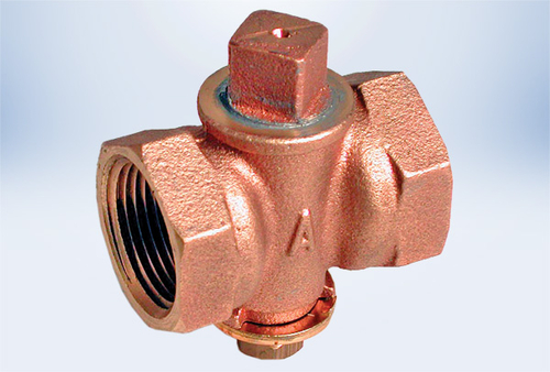 American Valve 85CBK 2 2 in. Bronze Square Head Gas Cock