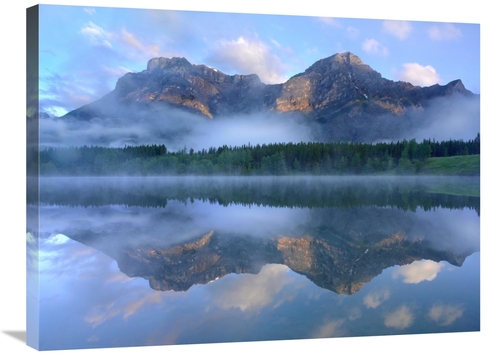 Global Gallery GCS-452113-2432-142 24 x 32 in. Fortress Mountain Shrou