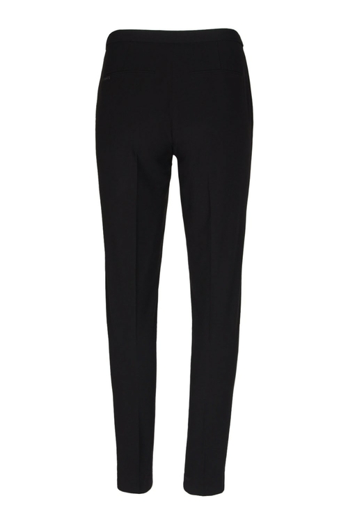 Tahari Mid Waist Banded Waist Solid Pants