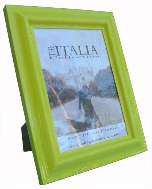 ITALIA 46130 4 x 6 In. Yellow Frames - 6 Pack