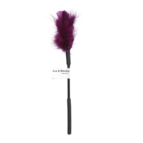 Sex and Mischief Feather Tickler - Purple