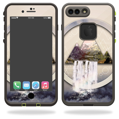 MightySkins LIFIP7PL-Waterfall Skin for Lifeproof iPhone 7 Plus - Wate