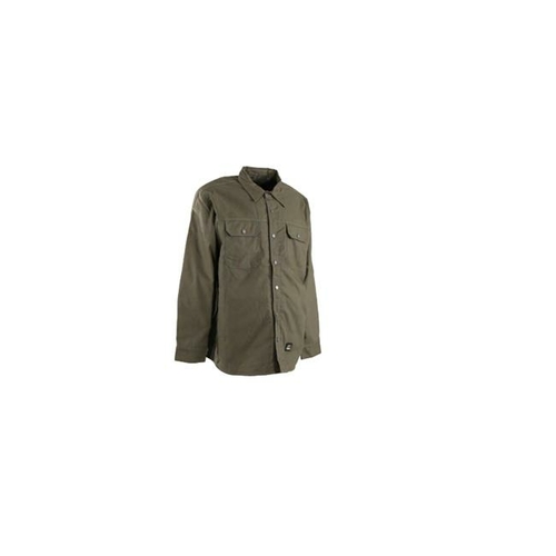 Berne Apparel SH67SAGT520 Tall Traditional Shirt Jacket, Sage - 2X