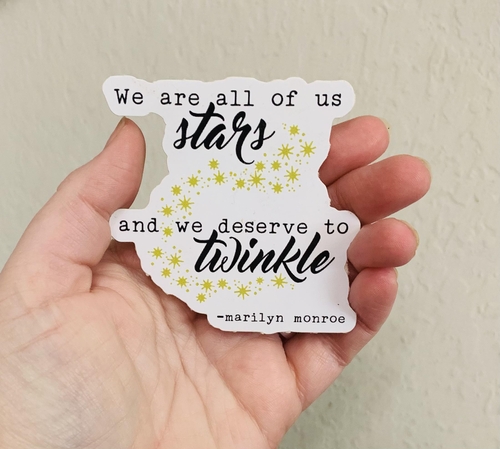 We Are Stars-Marilyn Sticker/Magnet