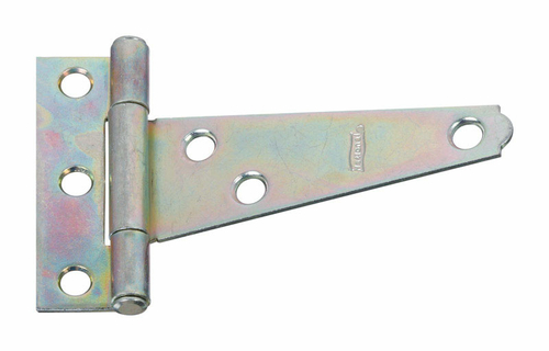 National Manufacturing Sales 5702584 3 in. Steel Light T-Hinge, Zi