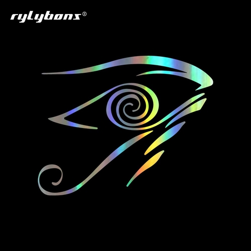 14.3*11.43cm Car Styling Hypnotic Evil Eye Car