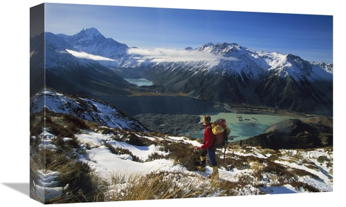 Global Gallery GCS-453455-1218-142 12 x 18 in. Mueller Glacier Termina