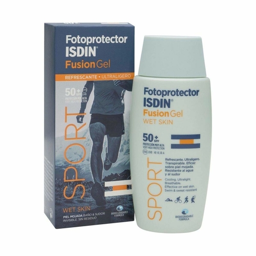 Sun Screen Gel Isdin Fotoprotector Fusion Gel Sport Light and