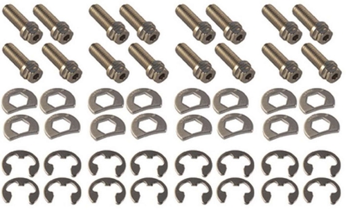 Stage 8 Fasteners SGE8913A Header Bolt Kit - 6 Point - 0.37-16 x 1 in.