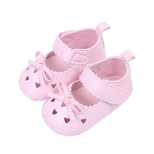 Newborn Infant Baby Girls Crib Shoes Soft Sole