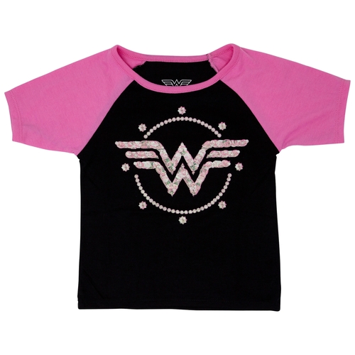 Wonder Woman 112558-2t-Toddler 2T Wonder Woman Kids Bedazzled Symbol T