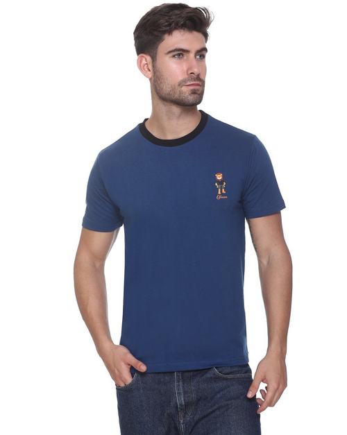 Regular Fit Graphic Print Crew-Neck T-Shirt