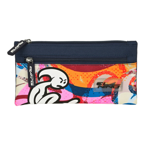 School Case El Niño Life is Fun Multicolour (22 x 11 x 1 cm)