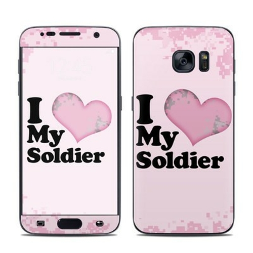 DecalGirl SAGS7-ILVSOLDIER Samsung Galaxy S7 Skin - I Love My Soldier