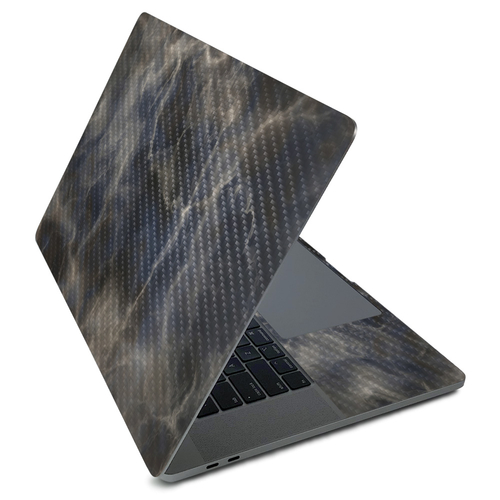 MightySkins CF-APMAPRO216-Stormy Marble Carbon Fiber Skin for Apple Ma