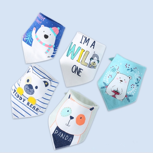 Baby Bibs for Boy Girl Bandana Bib Burp Cloth
