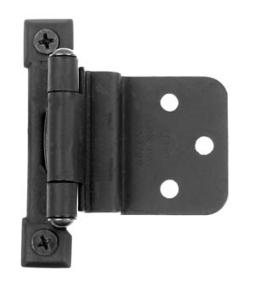 Acorn AJ3BQ Self-Closing Hinge  0.375 Inch Offset  Semi-concealed