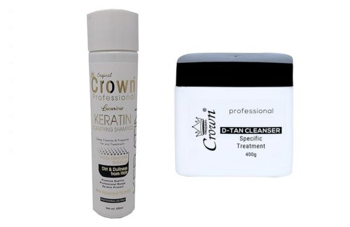 Original Crown professional Luxurious Purify & Prepare Keratin