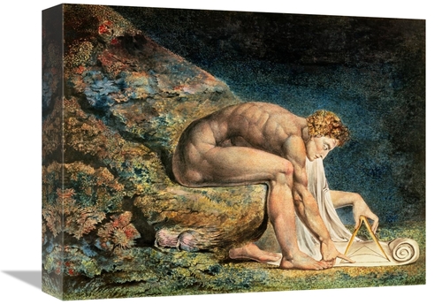 Global Gallery GCS-281724-16-142 16 in. Newton Art Print - William Bla