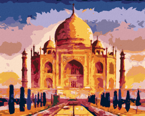 Paint by Numbers - TAJ MAHAL