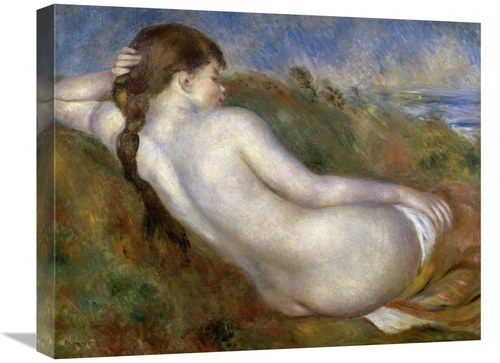 Global Gallery GCS-279671-22-142 22 in. Reclining Nude Art Print - Pie