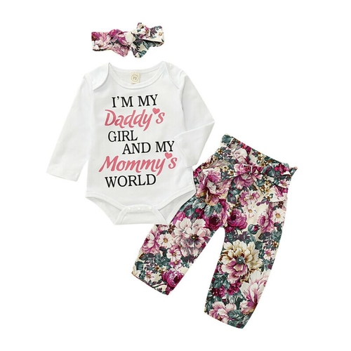 Pudcoco Autumn Newborn Baby Girl Long Sleeve