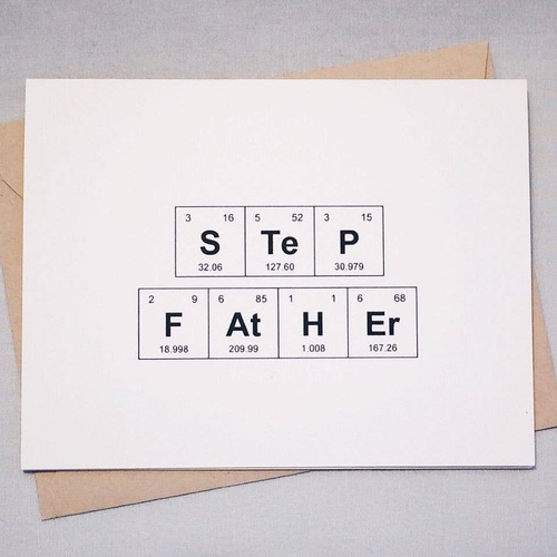 Stepfather Sentimental Elements Card