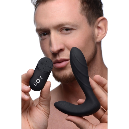 Silicone Prostate Vibrator with Remote Control