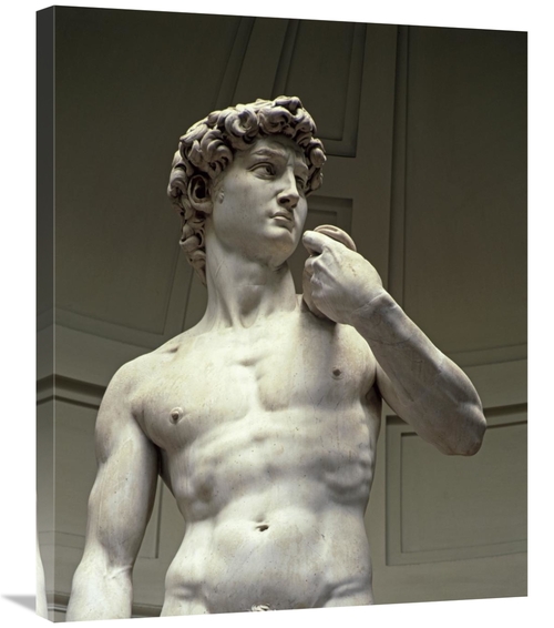 Global Gallery GCS-282514-30-142 30 in. David - Detail II Art Print - 