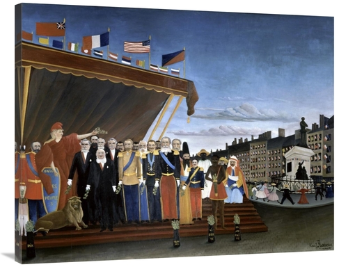 Global Gallery GCS-279883-40-142 40 in. Delivery of Due Reward - La Re