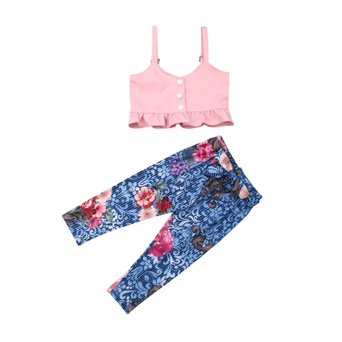 Toddler Kid Baby Girl Ruffle Mini Sleeveless