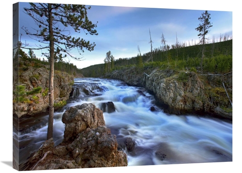 Global Gallery GCS-396314-2432-142 24 x 32 in. Firehole River, Yel