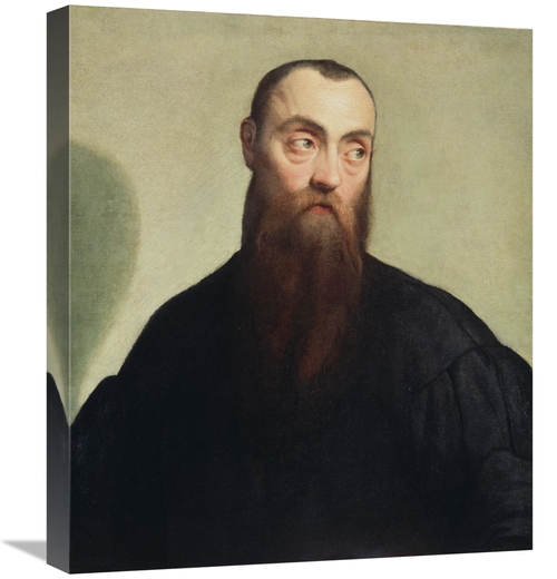 Global Gallery GCS-455037-22-142 22 in. Portrait of a Bearded Man Art 