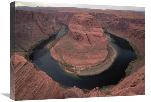 Global Gallery GCS-396328-1824-142 18 x 24 in. Colorado River at Horse