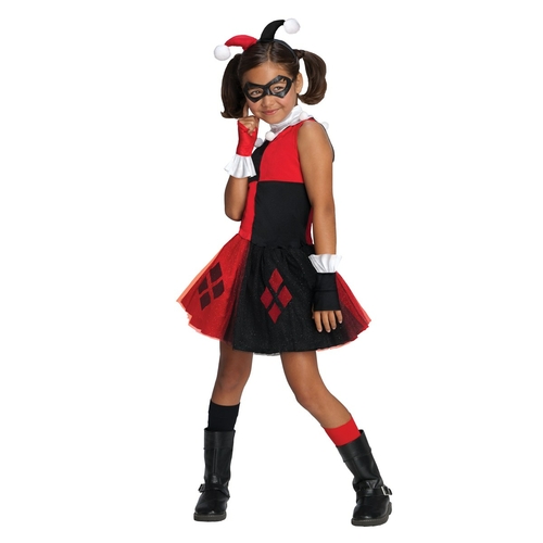 Rubies 274194 Harley Quinn Child Tutu Dress - Medium