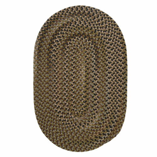 Colonial Mills Rug RU60R084X108 Rustica - Grecian Green 7 ft. x 9 ft. 