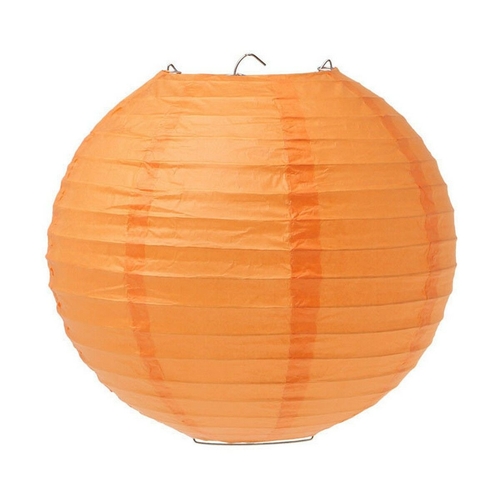 Decorative bauble Ø 26 cm Orange