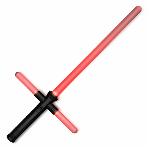 Blinkee 1446300 Star Wars Cross Guard Lightsaber, Red
