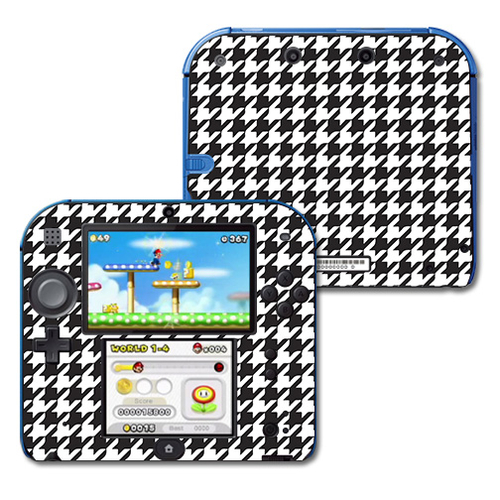 MightySkins NI2DS-Houndstooth Skin Decal Wrap for Nintendo 2DS - Hound