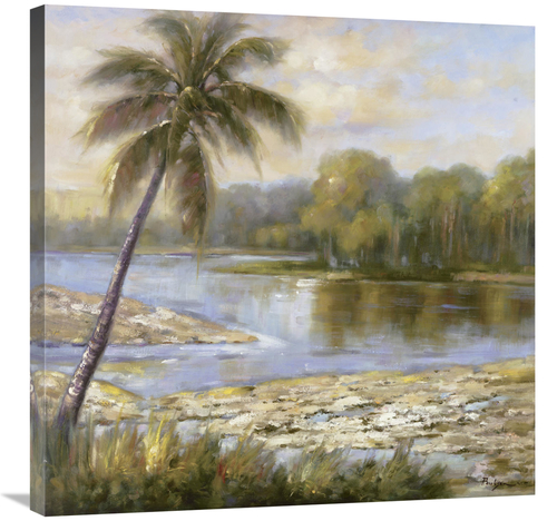 Global Gallery GCS-120013-3030-142 30 x 30 in. Island Tropics I Art Pr