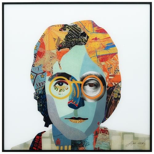 Empire Art Direct AAGB-AZ088-2424 24 x 24 in. Homage to John Reverse P