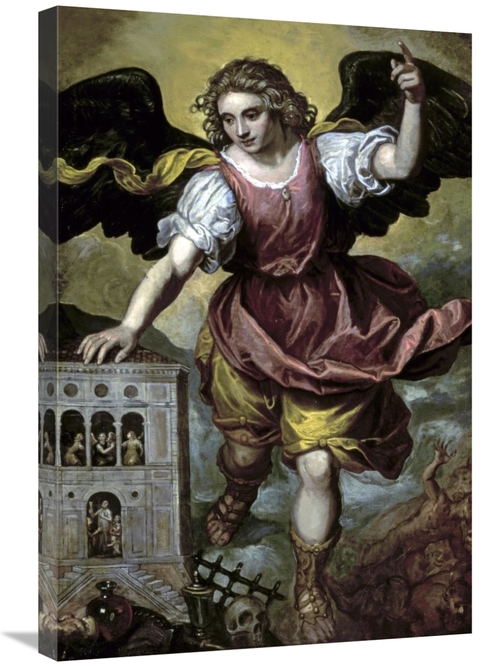 Global Gallery GCS-282510-30-142 30 in. The Archangel St. Michael Art 