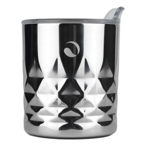 DRINCO- 10oz Vacuum Insulated Tumbler Whiskey Glass GULT (Diamond)